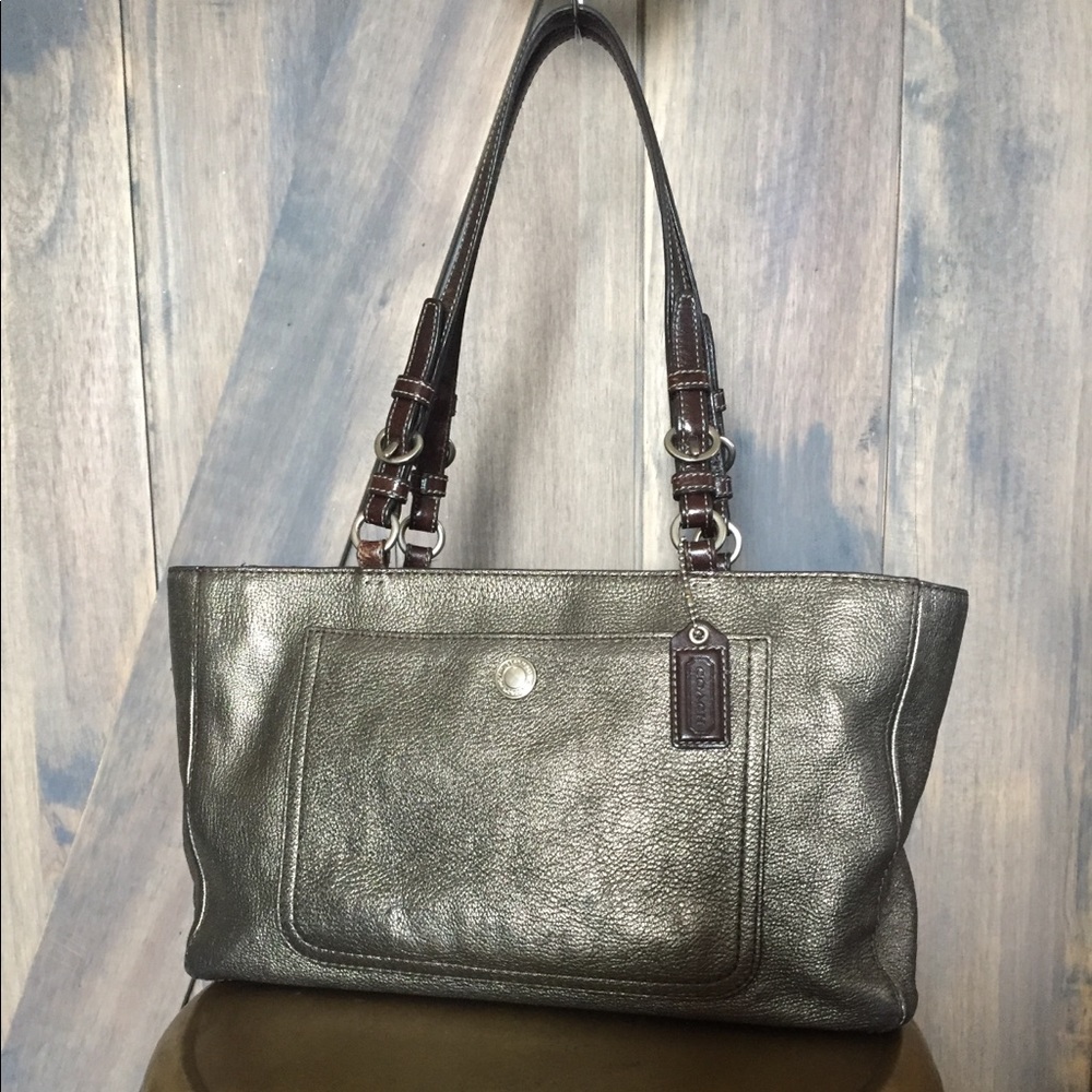 Coach Metallic Tone Purse